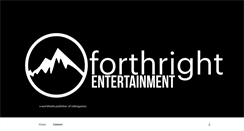 Desktop Screenshot of forthrightentertainment.com