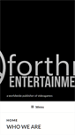 Mobile Screenshot of forthrightentertainment.com